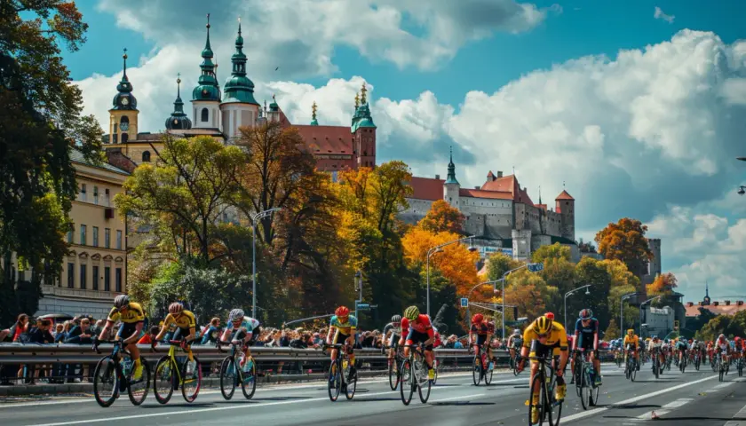Tour de Pologne w Krakowie: Dlaczego to kluczowy etap dla liderów?