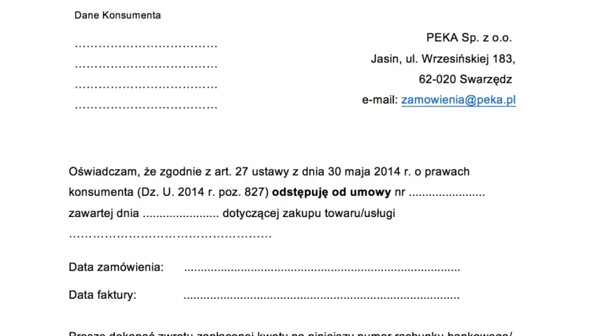 Jak bezpiecznie i szybko odstąpić od umowy zawartej na odległość bez strat