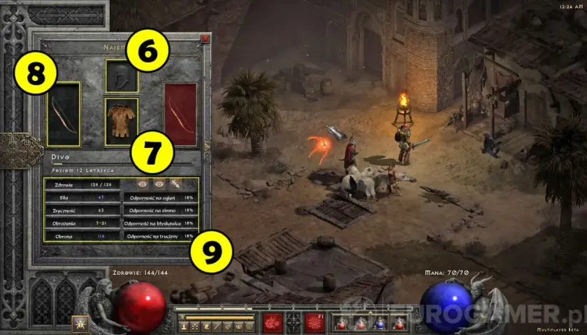 Najlepszy najemnik dla czarodziejki w Diablo 2 – unikaj błędów w wyborze