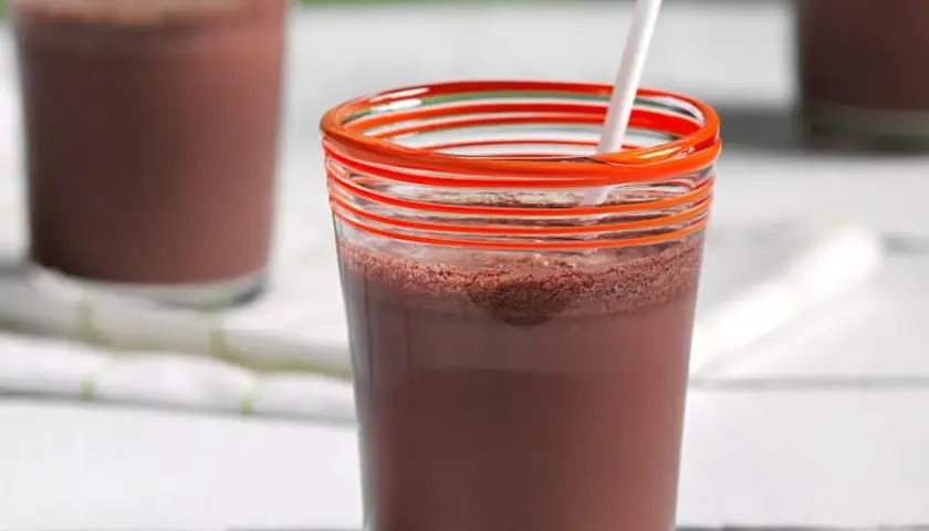 Delicioso batido de chocolate con thermomix en minutos y sin complicaciones