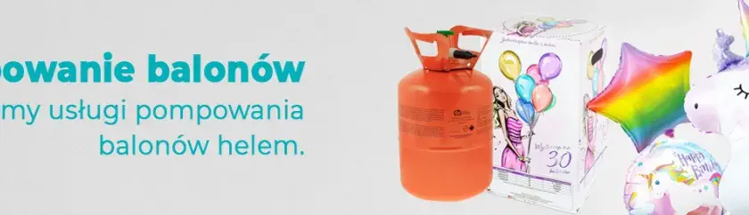 Gdzie napompować balony helem i uniknąć wysokich kosztów?