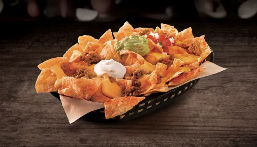Las mejores opciones de nachos en Taco Bell y sus ingredientes
