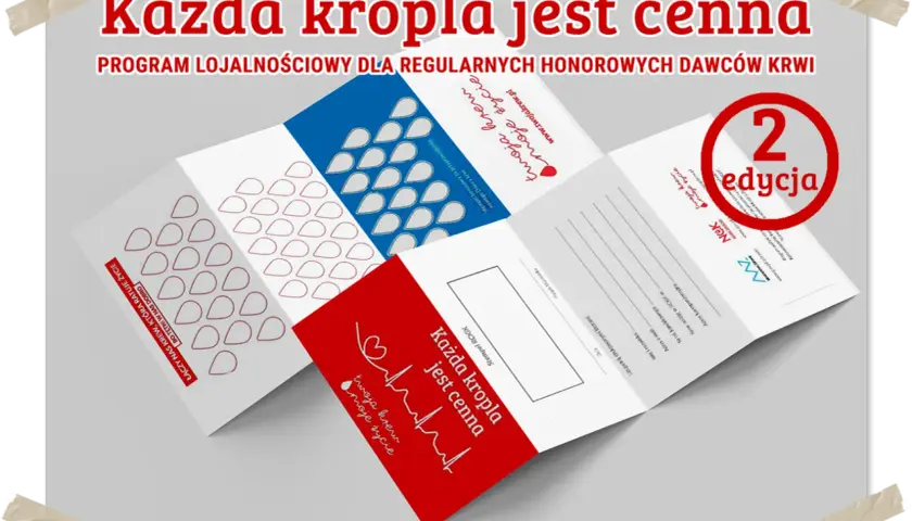 Jakie nagrody i kropelki czekają na dawców krwi - system wymiany punktów