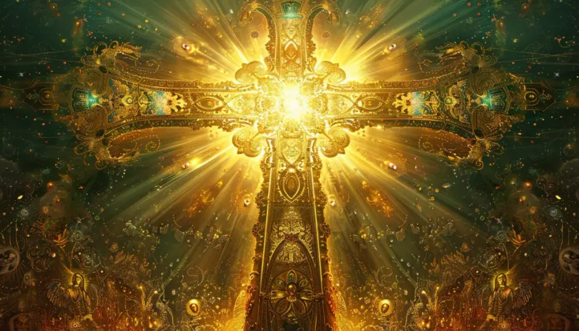 Święte ikony: krzyż w sztuce religijnej - duchowe przeżycie