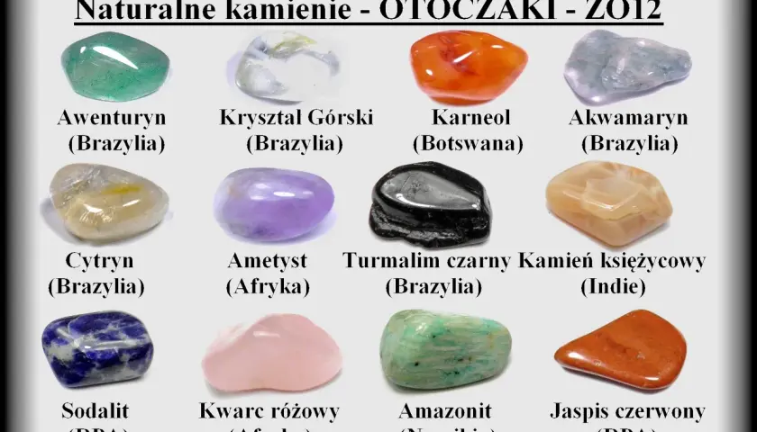  Właściwości i znaczenie kamieni naturalnych oraz minerałów. Poznaj moc magicznych kryształów!