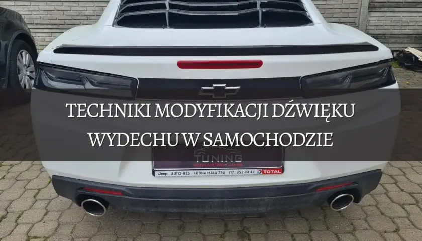 Jak uzyskać fajny dźwięk wydechu - sprawdzone metody i porady