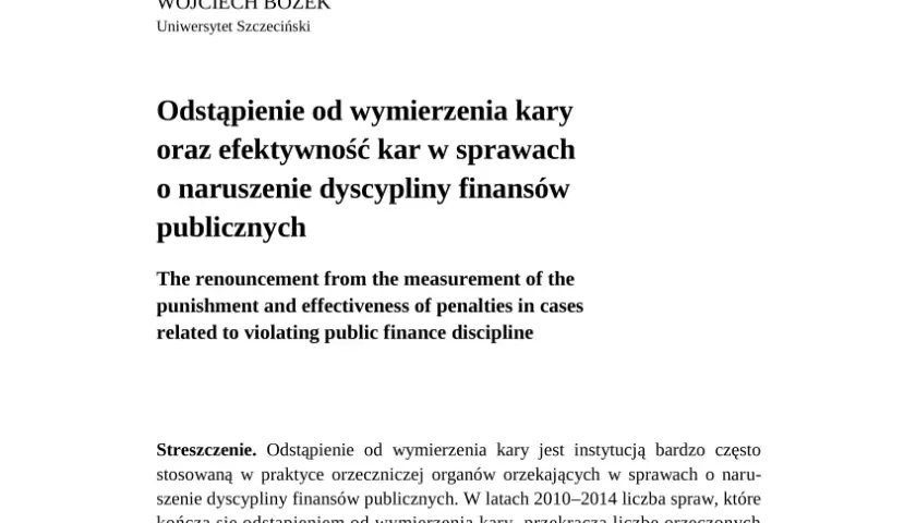 Czy odstąpienie od kary oznacza skazanie? Zaskakująca prawda o karze