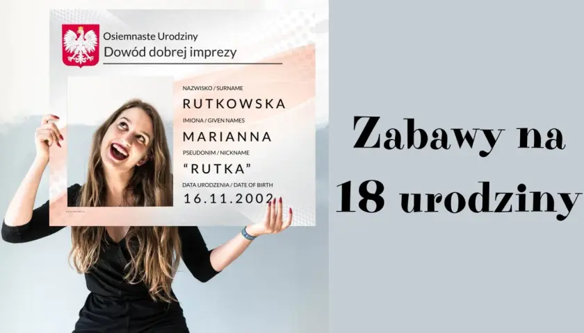 Najlepsze gry i zabawy na 18 urodziny: poznaj sprawdzone pomysły na imprezę