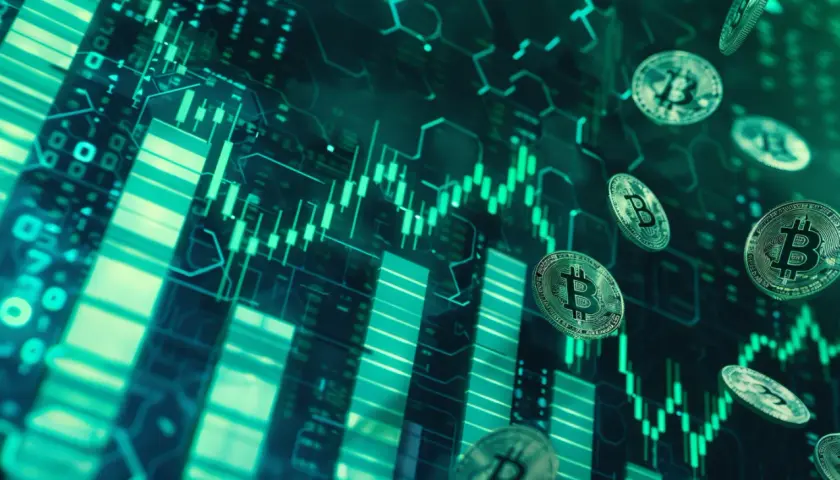 Nowy rekord inwestycji w kryptowaluty - wartość nieznacznie tylko przebita w ostatnim roku.