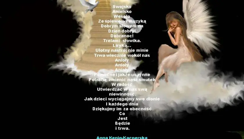 Wiersze o aniołach: emocjonalne obrazy i różnorodne interpretacje