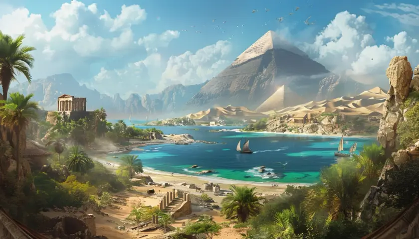 Mapy Assassin's Creed Origins i Odyssey - które są większe?