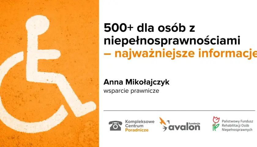 Komu przysługuje 500 plus dla niepełnosprawnych? Sprawdź warunki!