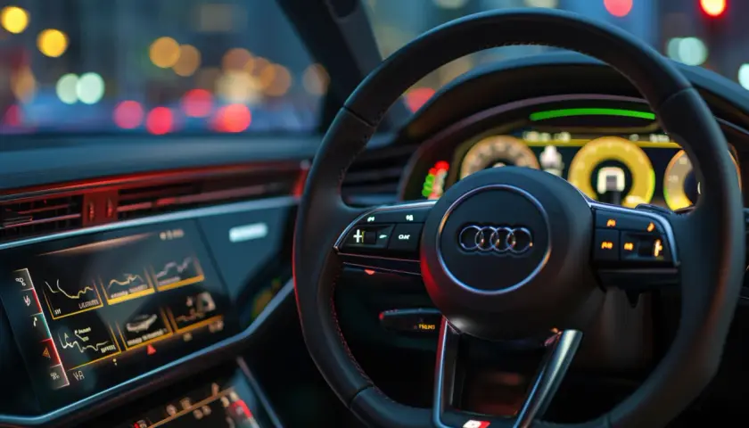 Kontrolki na desce rozdzielczej Audi A4: co oznaczają? Przewodnik
