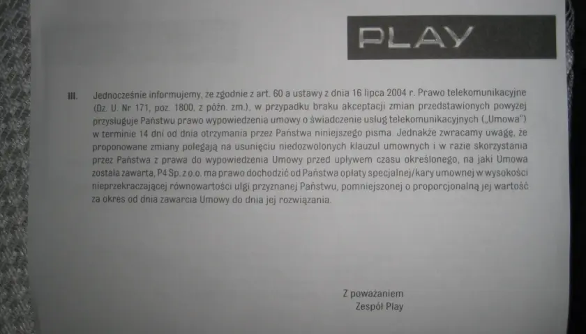 Jak odstąpić od umowy w Play: 5 kroków do skutecznej rezygnacji