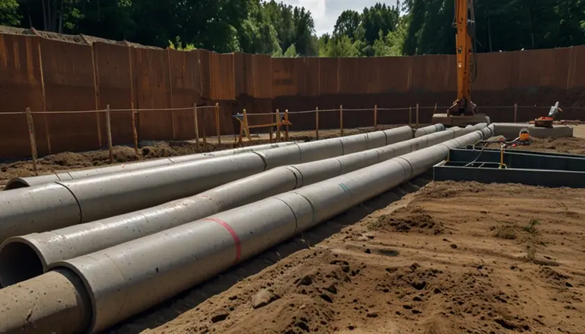 Rura betonowa fi 300: jak solidne elementy sprawdzają się w kanalizacji?