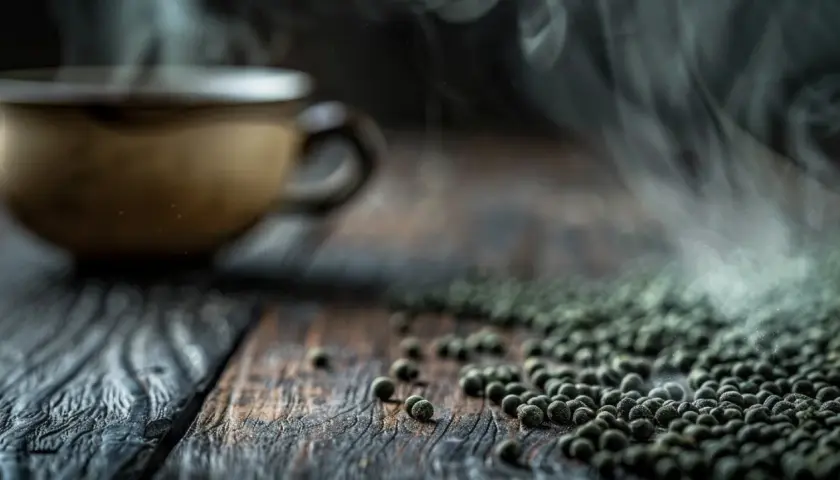 Herbata Gunpowder: Zielona herbata w kulkach o intensywnym smaku