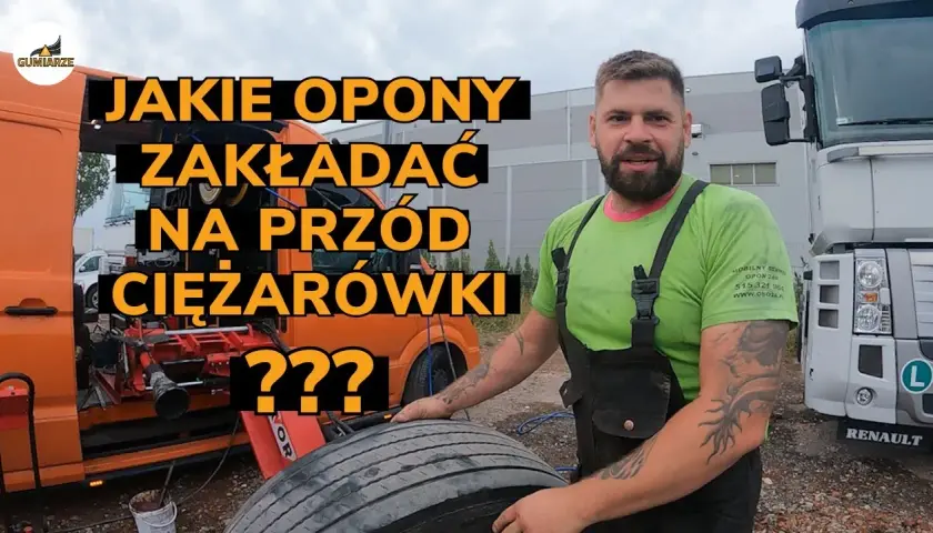 Jakie opony na przód do ciężarówki zapewnią bezpieczeństwo i komfort?