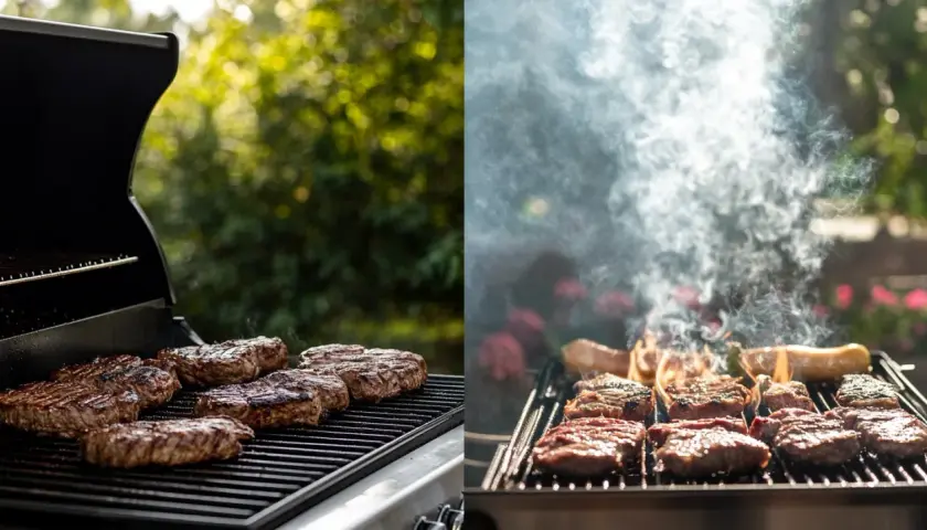 Grill gazowo-węglowy: Który lepszy? Porównanie zalet