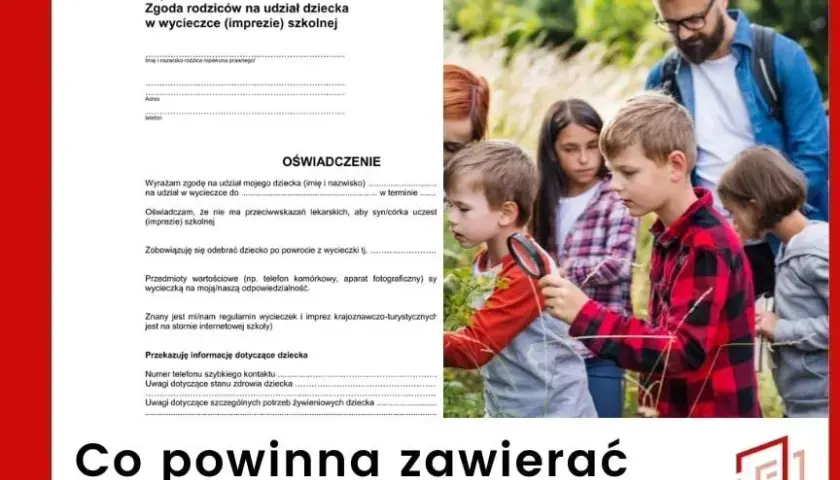 Jak napisać zgodę na wycieczkę szkolną - proste kroki i wzory