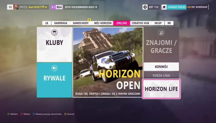 Jak zapisać grę w Forza Horizon 5 i uniknąć utraty postępu