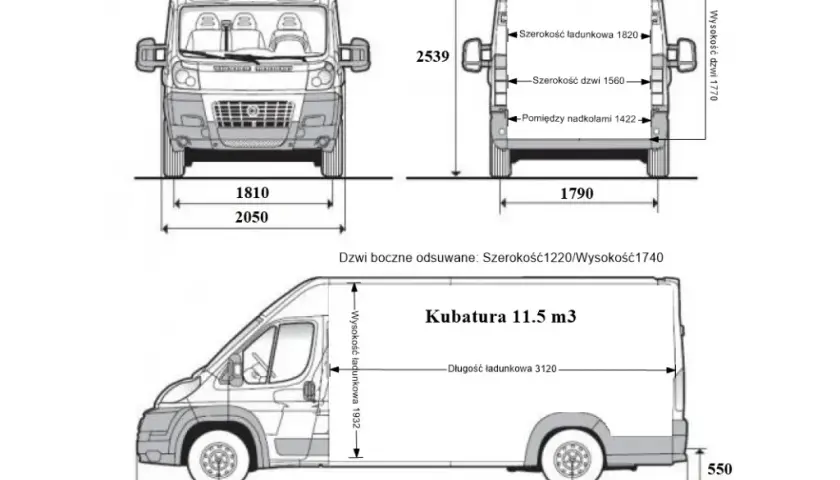 Porównaj Wymiary Samochodu Dostawczego i Busa - Znajdź Optymalne Rozmiary dla Twojej Firmy