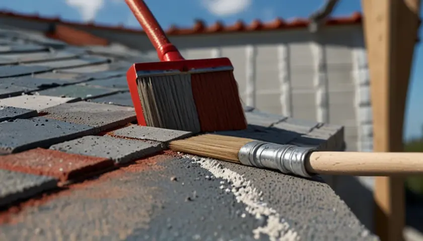 Farba do dachówki betonowej: jak najlepiej malować dach?