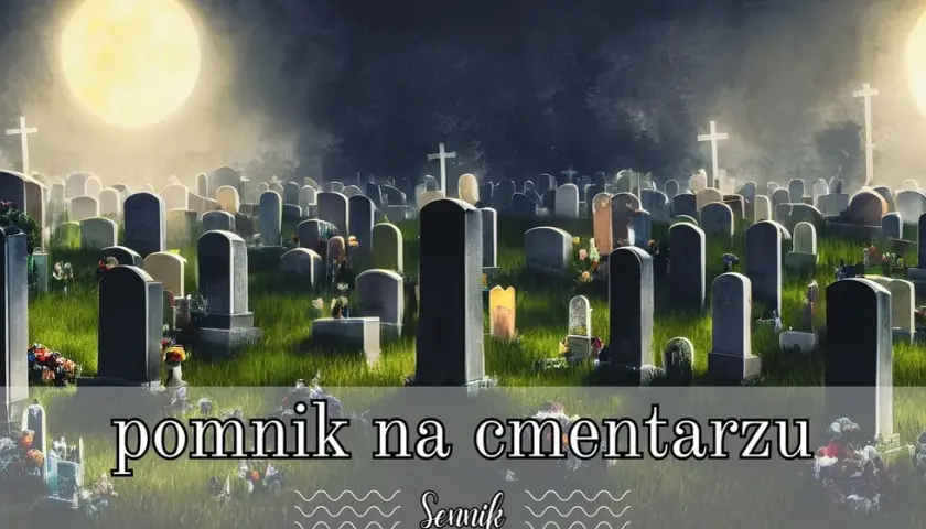 Sennik: Sprzątanie pomnika na cmentarzu - znaczenie i symbolika snu