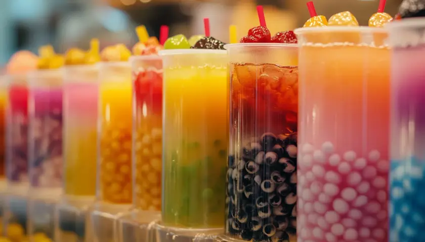 Bubble tea w Złotych Tarasach: spróbuj tych najlepszych smaków