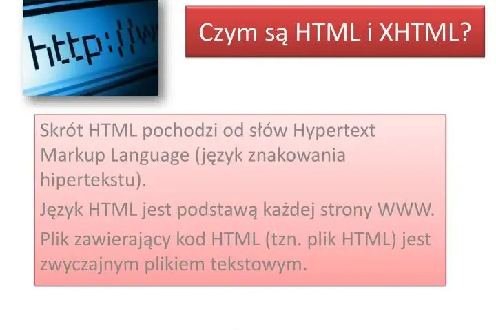 Podstawowe funkcje HTML i XHTML: Kluczowe różnice i zastosowania
