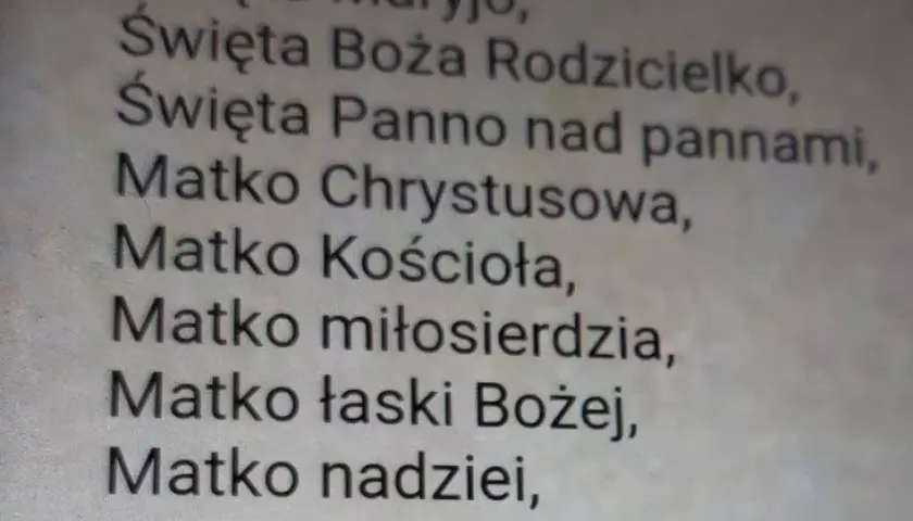 Poznaj ile wezwań ma litania loretańska oraz znaczenie każdego z nich