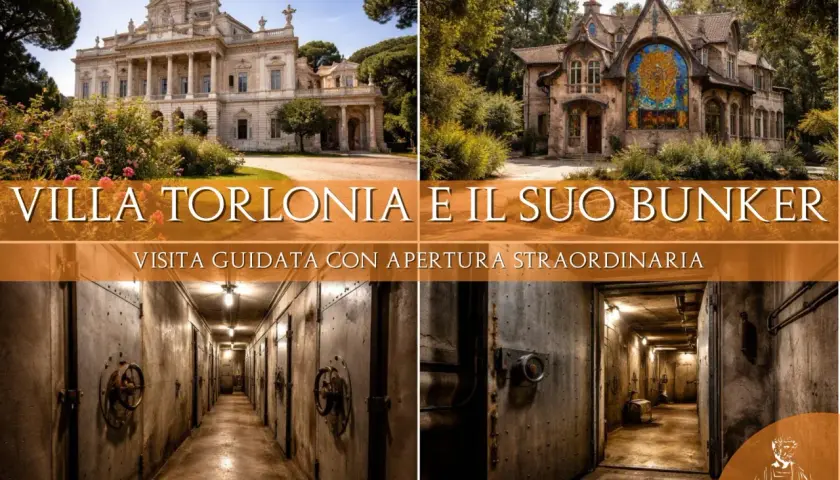 Villa Torlonia e il suo bunker, un rifugio storico. Esplora i corridoi metallici e scopri i segreti del bunker di Mussolini.