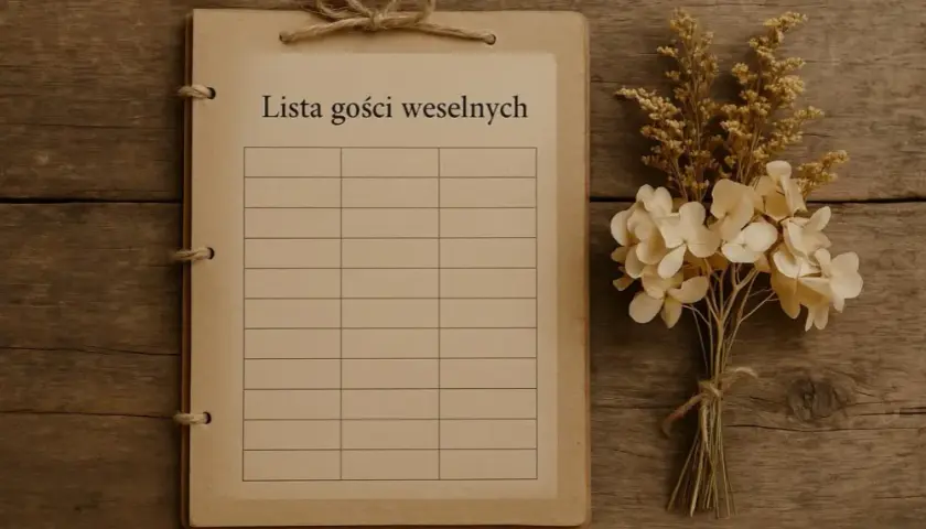Lista gości weselnych: Kogo zaprosić, kogo pominąć? Bez stresu!