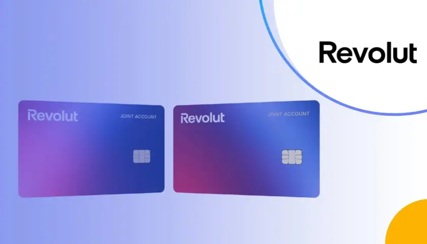 Dwie karty Revolut z napisem "JOINT ACCOUNT". Czy revolut jest darmowy? Sprawdź sam!