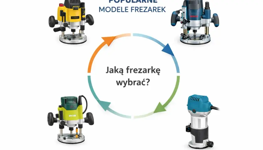 Popularne modele frezarek: DeWalt, Bosch, Ryobi i inne. Jaki rodzaj frezarki wybrać do swoich prac?