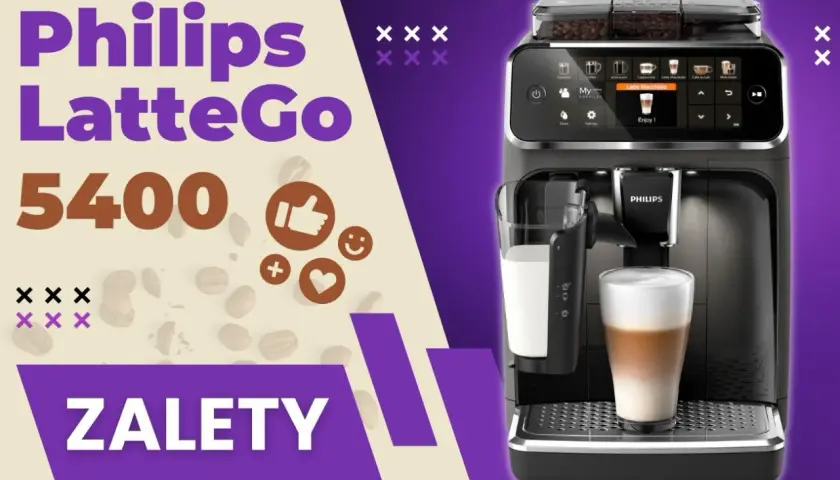 Philips LatteGo 5400: łatwe czyszczenie obiegu mleka dla idealnego cappuccino. Ciesz się kawą bez wysiłku!