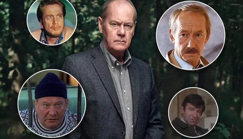 Här är rollistan i Beck: Peter Haber, Mikael Persbrandt, Ingvar Hirdwall, Rebecka Hemse och Jimmy Lindström.