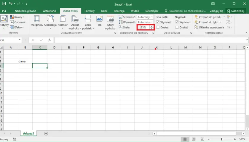 Jak wydrukować cały arkusz Excel: 5 prostych kroków