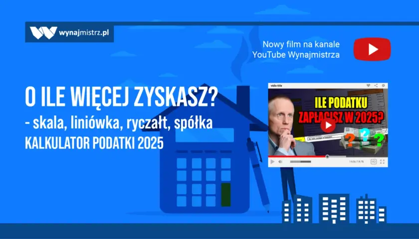 Jak obliczyć ryczałt od wynajmu mieszkania - prosty kalkulator online