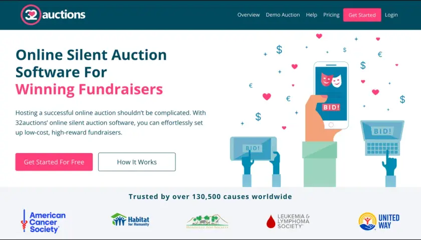 Learn how to do a silent auction online with 32auctions' easy-to-use software. Get started for free!