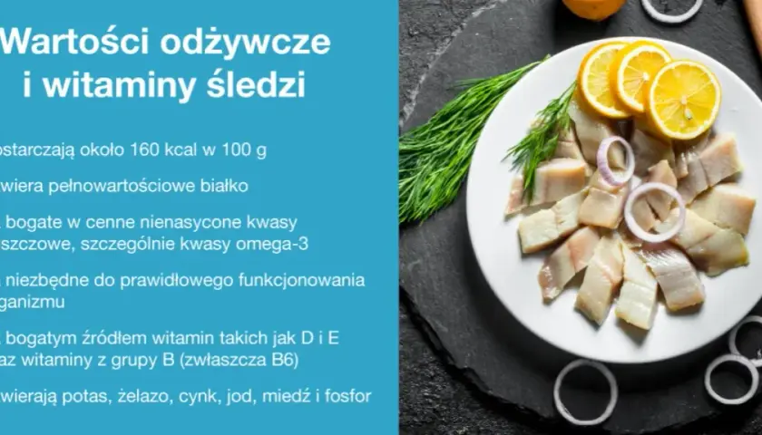 Czy śledzie są zdrowe dla serca i mózgu - poznaj 7 korzyści z ich jedzenia