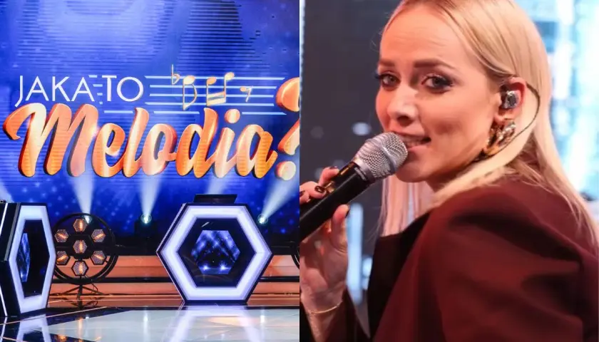 Ola Radwan śpiewa w programie "Jaka to melodia?".