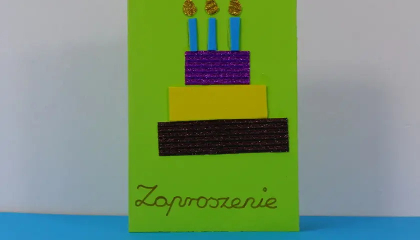 Zrób to sam! Zaproszenia na urodziny dziecka proste DIY
