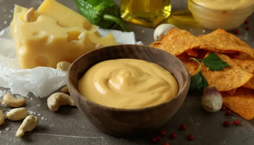 Pyszny sos serowy, idealny do nachos. Składniki: ser, orzechy, papryczka, czosnek. Pokażę Ci, jak zrobić sos serowy.