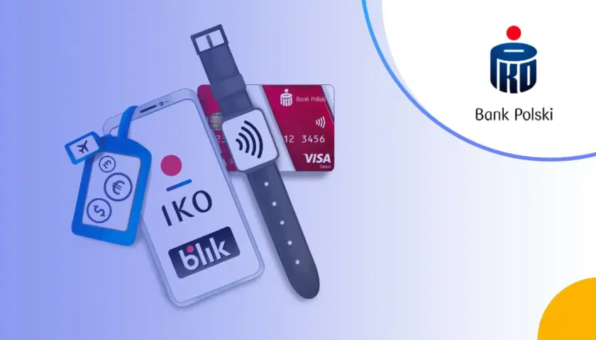 Konta bez opłat w IKO i na kartę Visa. Płać wygodnie telefonem, zegarkiem lub kartą.
