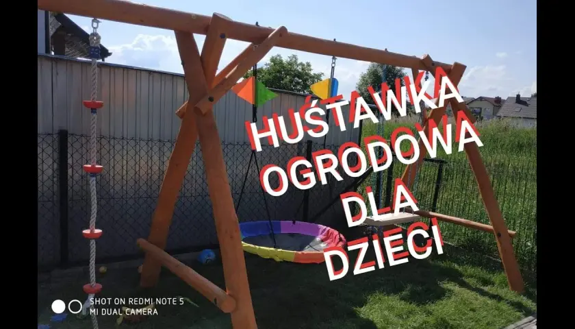 Huśtawka ogrodowa dla dzieci: Zbuduj bezpieczną zabawkę DIY!