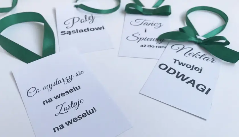 Jak wiązać zawieszki na wódkę, by uniknąć ich odwracania się