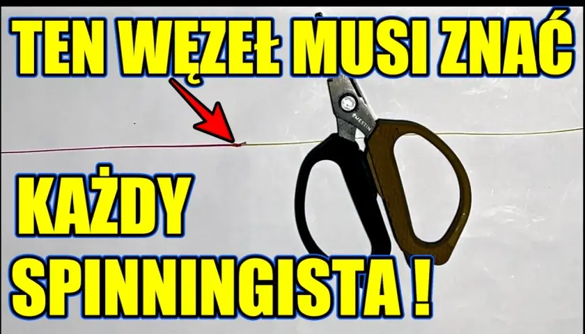 Jak połączyć plecionkę z fluorocarbonem? Mocne węzły krok po kroku