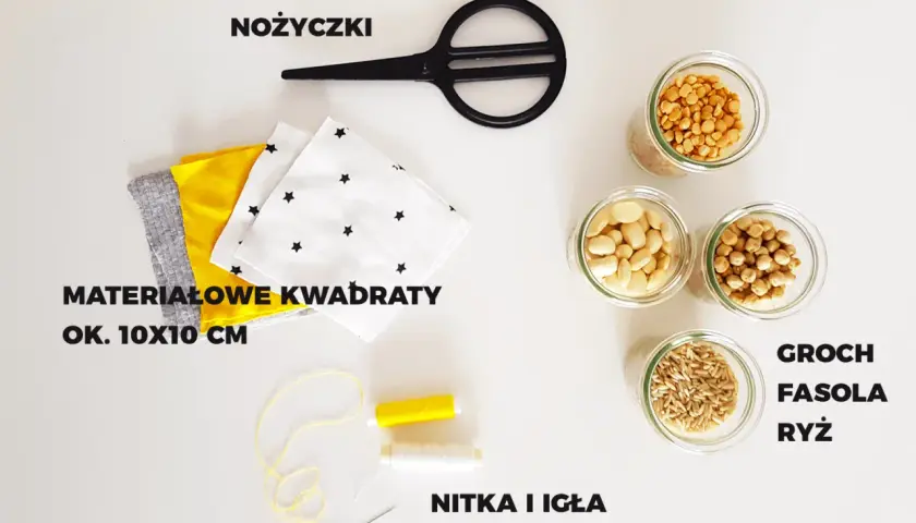 Jak zrobić woreczki sensoryczne z łatwych materiałów w domu
