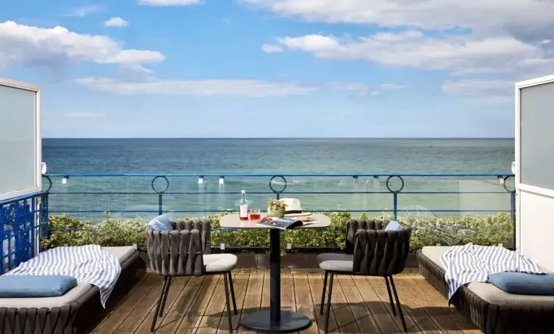 Restaurante Balneario La Magdalena: Delicias con vistas al mar