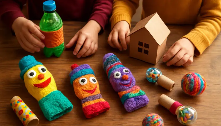 Zabawki z recyklingu: Pomysły i instrukcje DIY krok po kroku